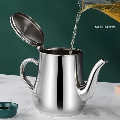 Royallure Premium Stainless Steel Oil Dispenser with Precision Filter