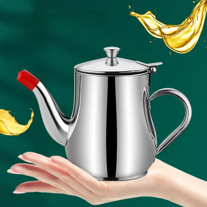 Royallure Premium Stainless Steel Oil Dispenser with Precision Filter