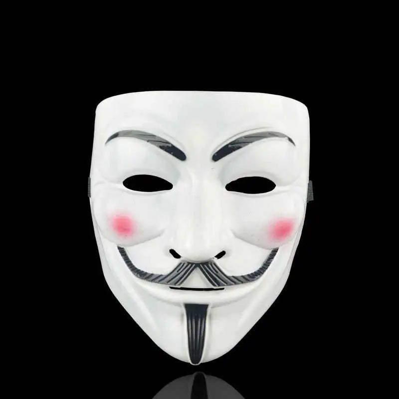 1Pc Halloween Masks V for Vendetta Mask Anonymous Guy Fawkes Halloween Party Gift for Adult Kids Film Theme Mask Cosplay Costume 2