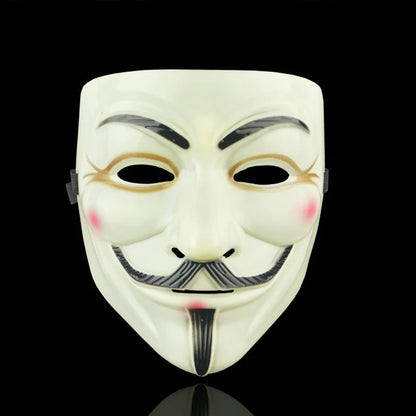 1Pc Halloween Masks V for Vendetta Mask Anonymous Guy Fawkes Halloween Party Gift for Adult Kids Film Theme Mask Cosplay Costume 7