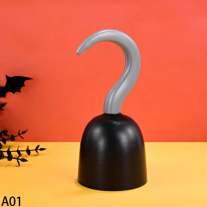 1Pc Halloween Pirate Hook Plastic Pirate Captain Cosplay Costume Accessories Masquerade Party Decoration Supplies Kid Toys Favor 6