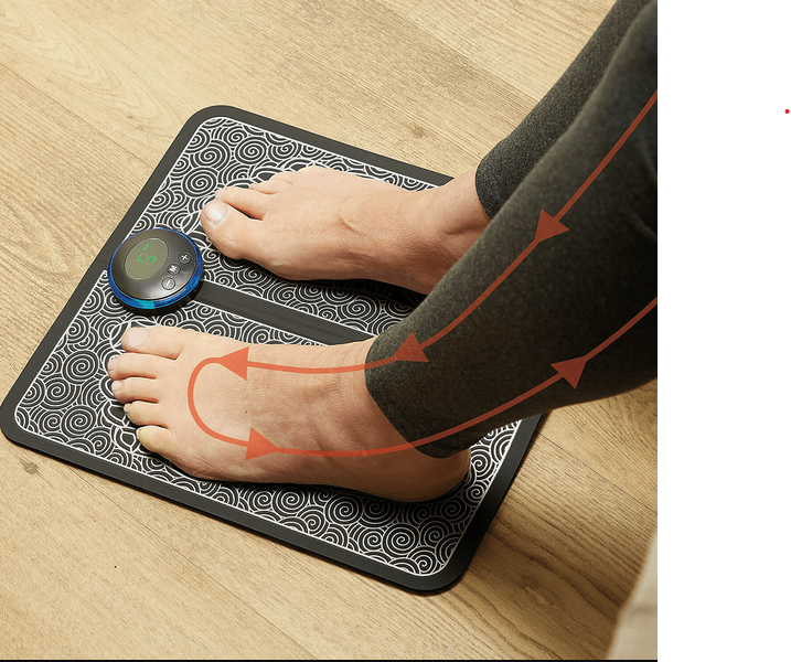 RoyaleGlow EMS Acupoints Stimulator Massage Foot Mat Ultimate Relaxation & Pain Relief
