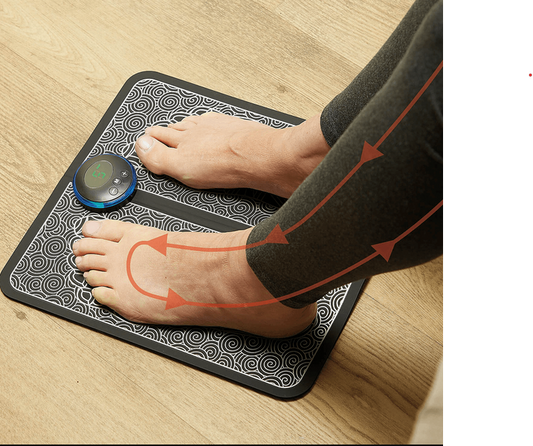 RoyaleGlow EMS Acupoints Stimulator Massage Foot Mat Ultimate Relaxation & Pain Relief