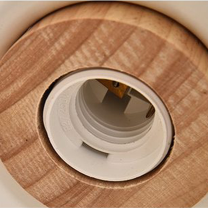 RoyaleGlow Scandinavian Wood Pendant Light – Modern Timber Ceiling Lamp