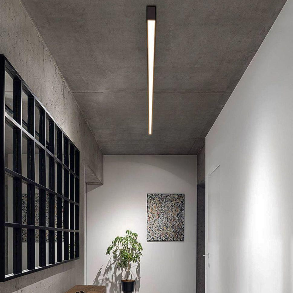 RoyaleGlow 47 Inch Modern LED Linear Pendant Light for Office & Commercial Spaces