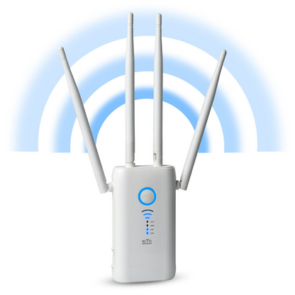 Royaleva Wireless Plug In Wifi Internet Repeater Signal Range Booster Extender