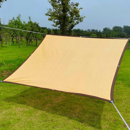 Royaleva Outdoor Mesh Patio Sun Shade Sail Canopy 85-90% UV Protection