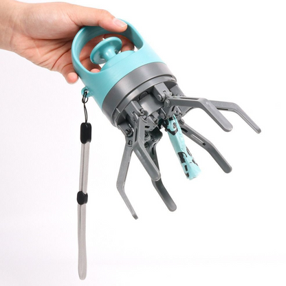 Royaleva Dog Poop Picker Upper Claw with Garbage Bag Dispenser