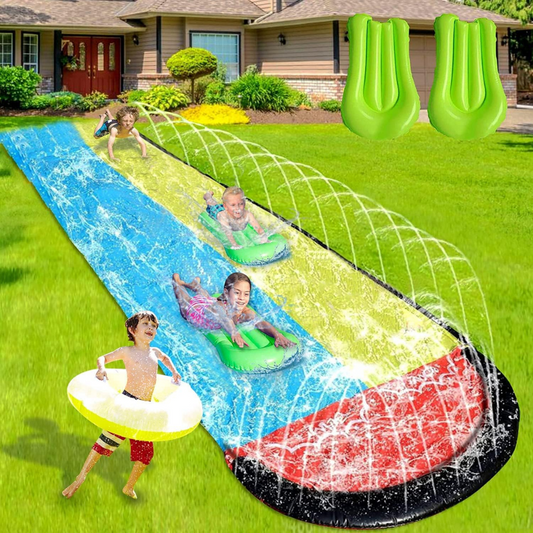 Luxora Inflatable Backyard Slip and Slide for Kids Fun