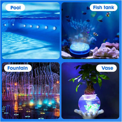 RoyaleGlow Colorful Submersible LED Pool Party Lights