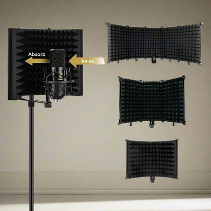 Royaleva Voice Recording Sound Isolation Booth Noise Shield
