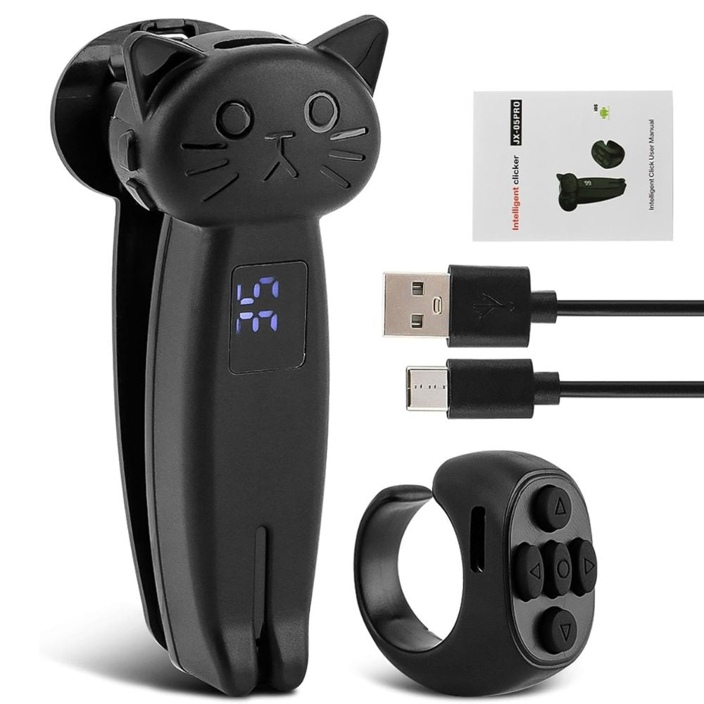 RoyaleGlow Hands-Free Bluetooth Page Turner for E-Readers & Tablets