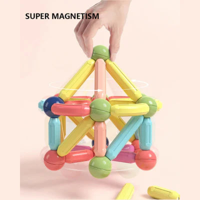 Luxora Magnetic Sticks Building Blocks Montessori Toys