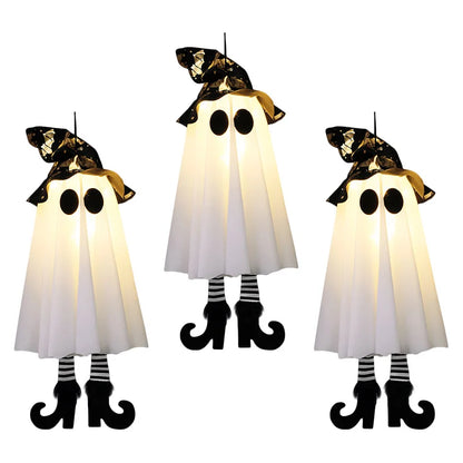1/2/3pcs Halloween LED Light Up Witch Ghost for Halloween Party Home Indoor Outdoor Yard Decoration Scary Hanging Ornaments Gift 7