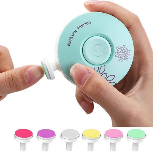 RoyaleGlow Baby Nail Trimmer with 6 Grinding Heads