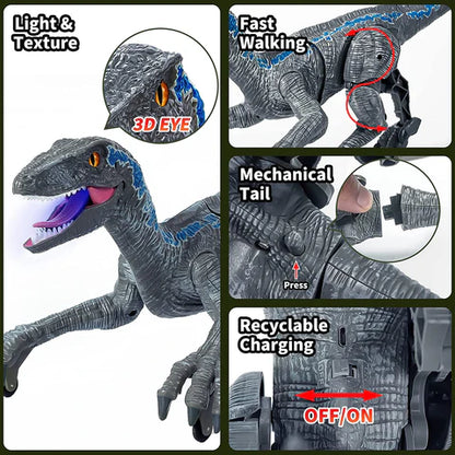 Royaleva Remote Control Dinosaur Raptor X for Kids