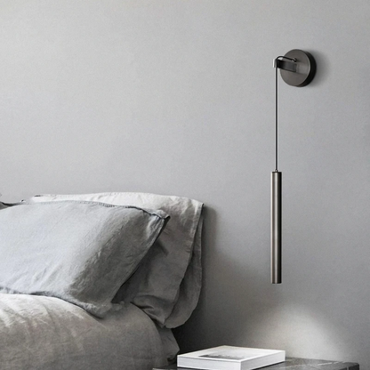 Royaleva Minimalist Wall Lamp Sconce in Brushed Gold Finish for Living Room and Hallway