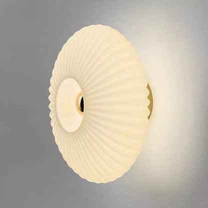 Royaleva Luxury Ribbed Glass Wall Sconce for Designer Home Lighting