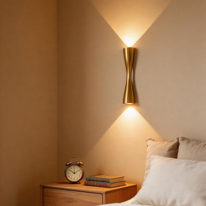 Royelux IP65 Waterproof Modern LED Wall Sconce Light, Minimalist Contemporary Design