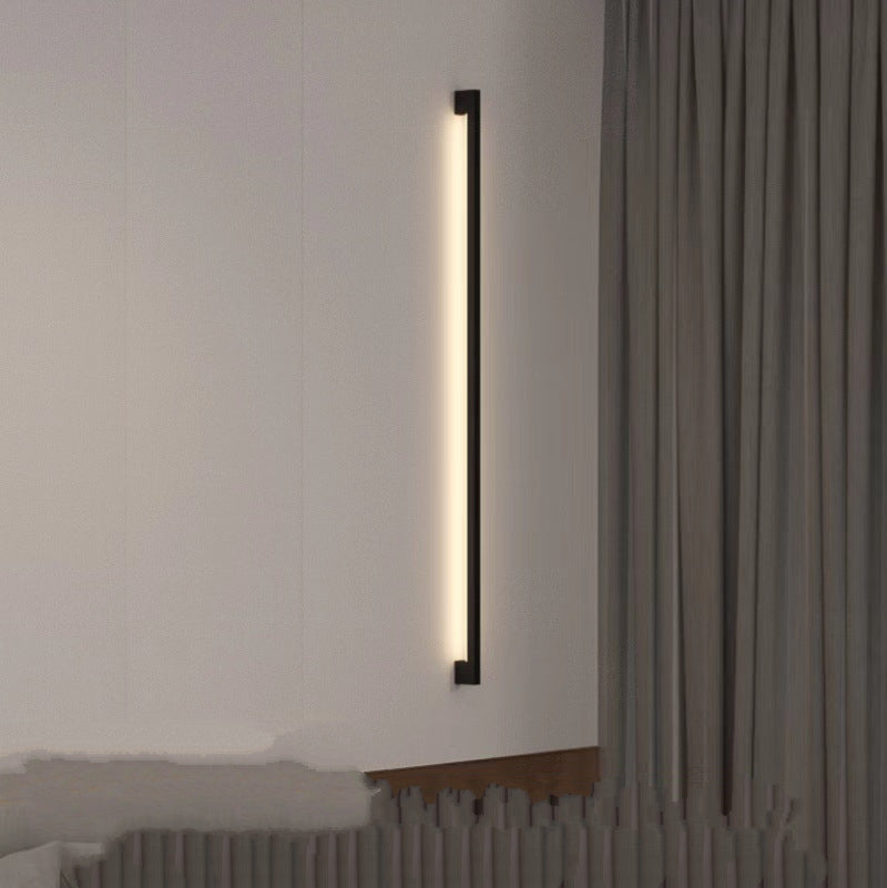 Royelux Modern Linear Dimmable LED Wall Sconce - Copper Finish, Minimalist Design