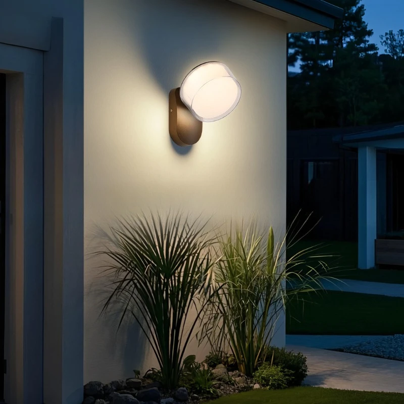 RoyaleGlow Outdoor Waterproof  Wall Light with Motion Sensor for Garden, Fence, Patio & Balcony