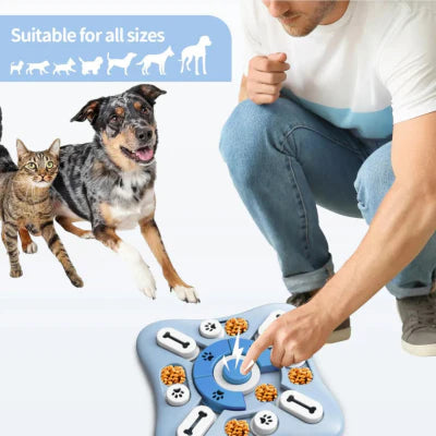 Royaleva Interactive Dog Toy Slow Feeder Puzzle Feeder