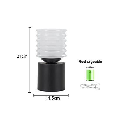 Royelux Modern Wireless Table Lamp – Rechargeable LED Touch Control