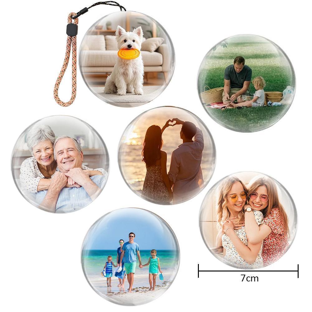 RoyaleGlow Digital Memory Sphere – Personalized Photo & Video Display Globe