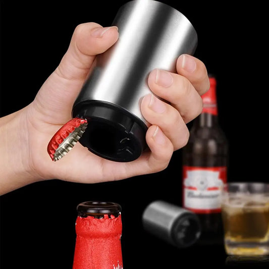 RoyaleGlow Automatic Bottle Opener for Effortless Use