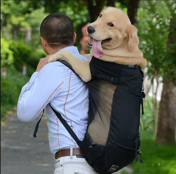 Luxora Dog Backpack Sack Carrier for Hiking and Travel