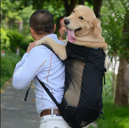 Luxora Dog Backpack Sack Carrier for Hiking and Travel