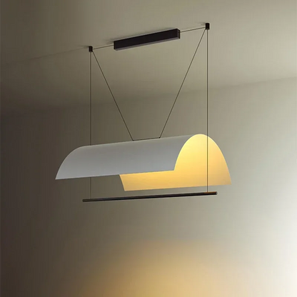 Royelux Modern Linear LED Pendant Light - Minimalist Hanging Fixture