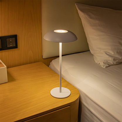 Royallure Iron Cordless Elegance Lamp - Touch Control & Rechargeable Battery - Matte Brown