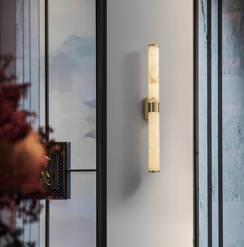 RoyaleGlow Modern Double Tube Wall Sconce - Elegant Up/Down Lighting