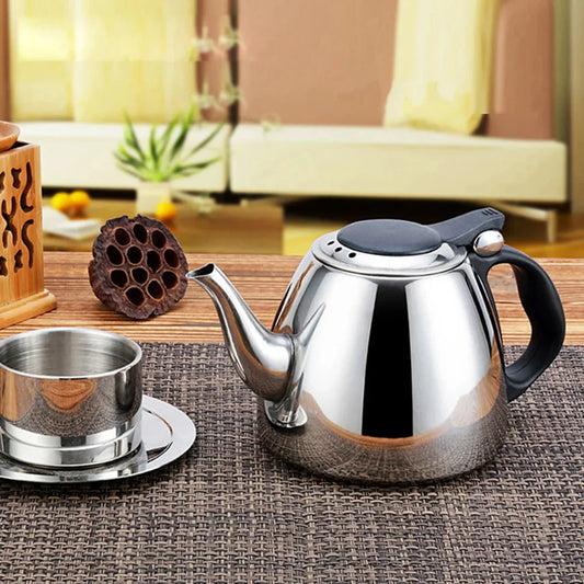 Royallure Stainless Steel Tea Kettle Stovetop 1.2L - Fast Heating Induction Kettle 