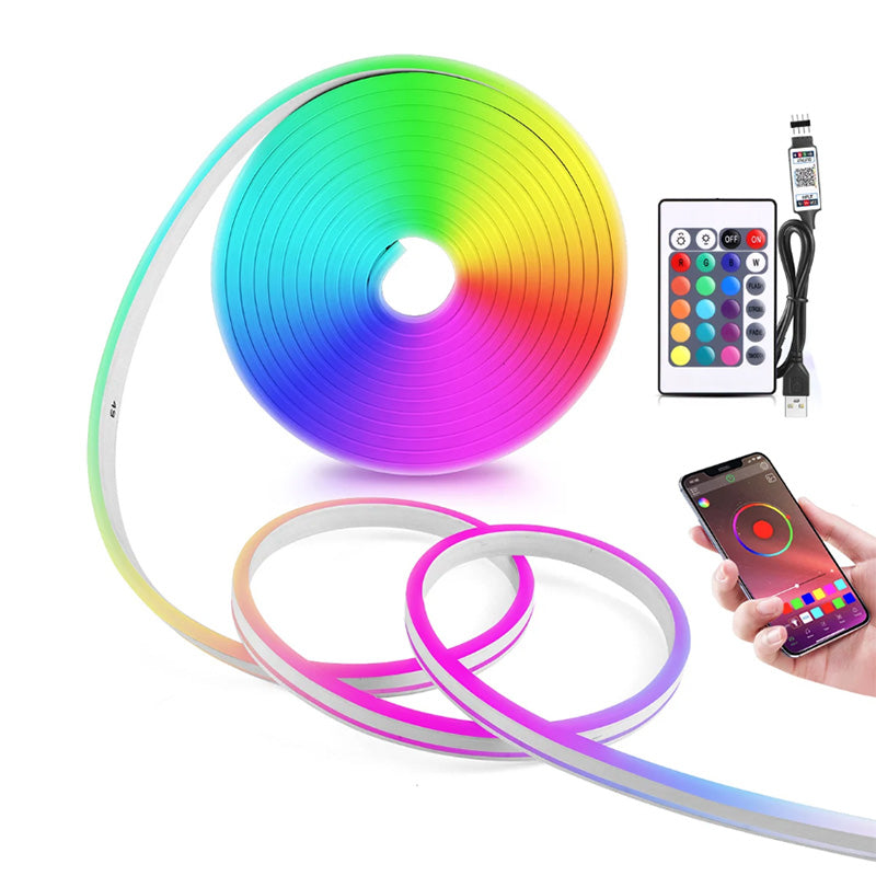 Royelux RGB Neon LED Strip Lights with App Control & Music Sync