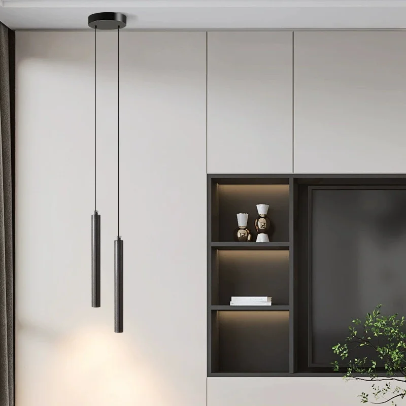RoyaleGlow Nordic Pendant Light, Modern LED Ceiling Lamp for Bedroom & Kitchen