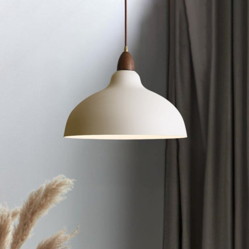 RoyaleGlow Modern Wood And Metal Pendant Light For Kitchen Island