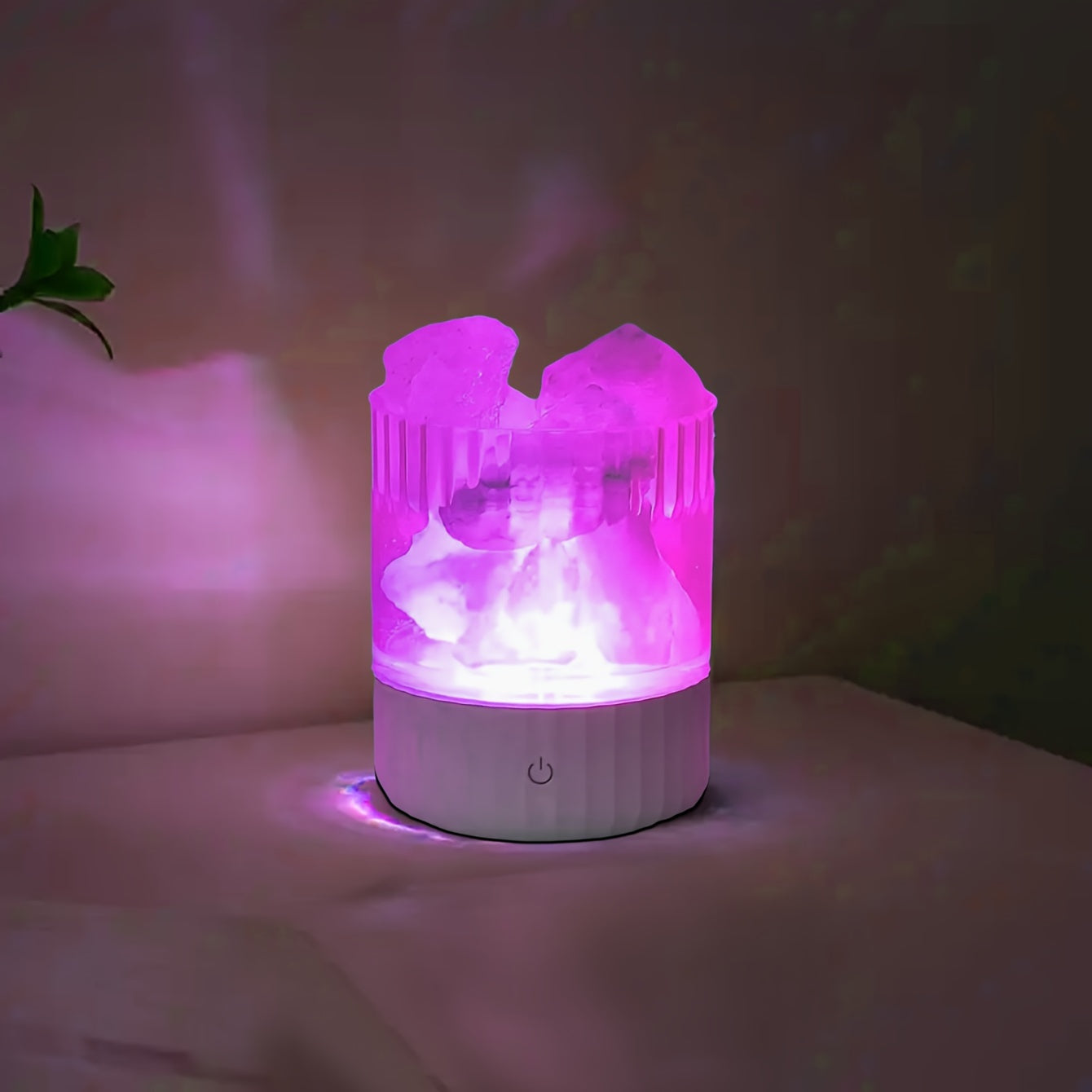 Himalayan Salt Lamp - Soft, Cozy Color-Changing Night Light for Romantic Ambiance - Default Title