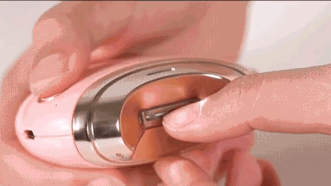 RoyaleGlow Electric Nail Clipper, Automatic Nail Polishing Trimming Manicure