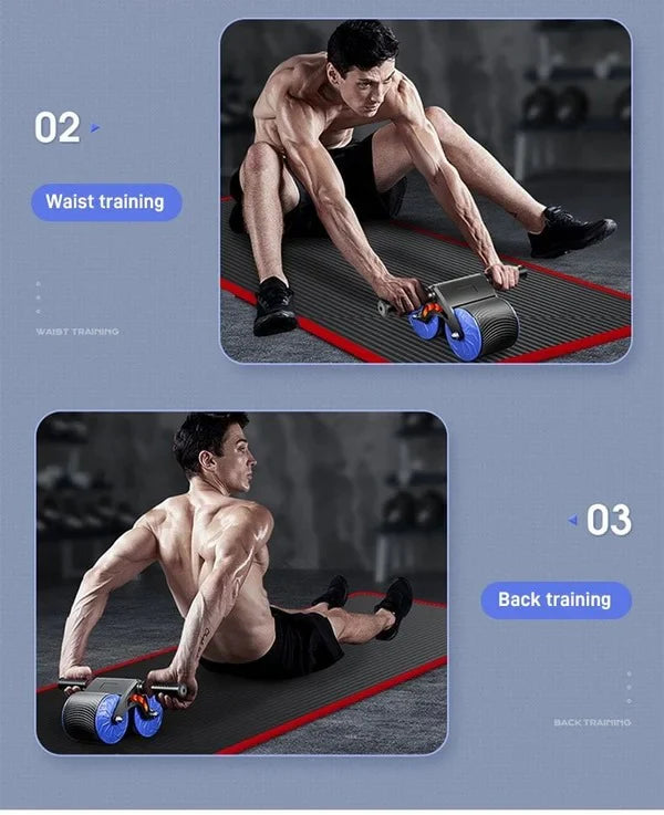 Luxora Automatic Rebound Abdominal Wheel for Effective Workouts