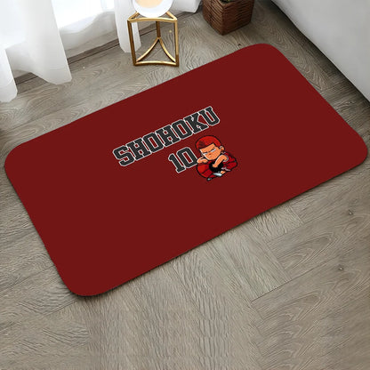 1pc SLAM DUNK Floor Mat Doormats Home Carpet Foot Mat Bathroom Absorbent Mats Anti-Slip Mats Home Decor Supplies 11