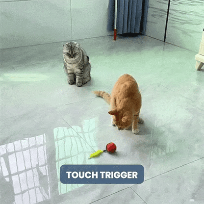 Luxora Interactive Rechargeable Cat Toy Ball for Fun