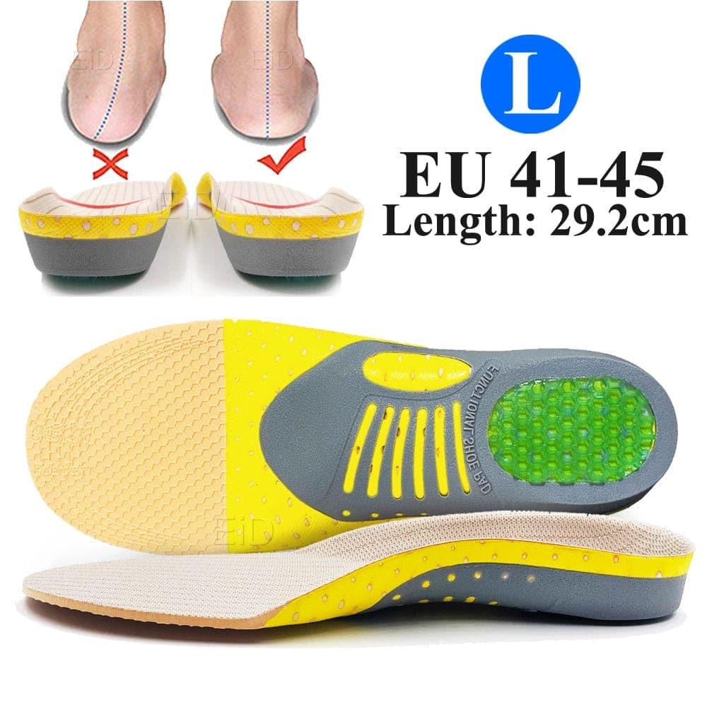 Royaleva 2 Pieces Premium Orthotic Gel Insoles For Flat Feet