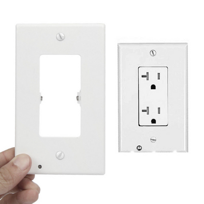 Luxora Double Wall Plug Socket LED Hallway Night Light Combo