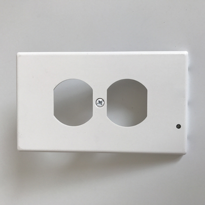 Luxora Double Wall Plug Socket LED Hallway Night Light Combo