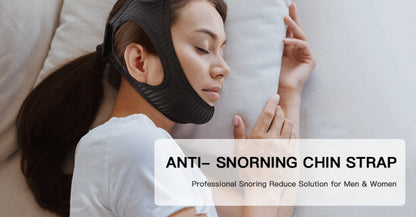 RoyaleGlow Anti Snoring Chin Strap for Sleep Apnea Comfort