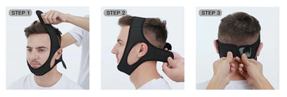 RoyaleGlow Anti Snoring Chin Strap for Sleep Apnea Comfort