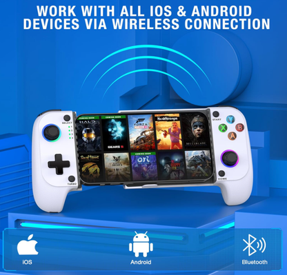 Luxora Wireless Mobile Gaming Controller for iPhone/Android