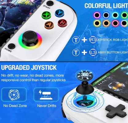 Luxora Wireless Mobile Gaming Controller for iPhone/Android